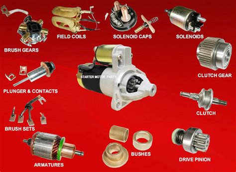 electric motor replacement parts